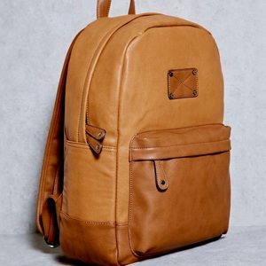 ZARA | Saddle Brown Backpack